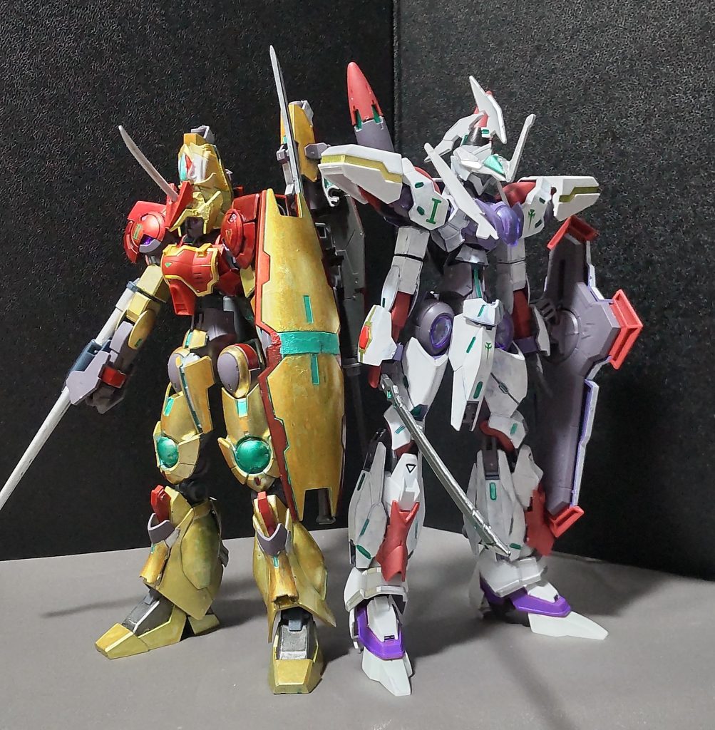 シャディクのグラスレー・ミラージュと一緒に。これグラスレー社の最終兵器なんですよ（嘘多分22話目くらいに出るかと（出ません）