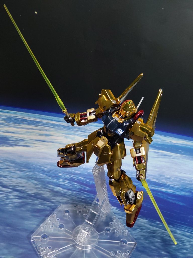 ビーム・サーベル抜刀まだだ、まだ終わらんよ❗