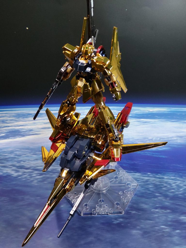 デルタガンダムに乗る百式金ピカに乗る金ピカというあり得ないIfも、たまには良いよねw