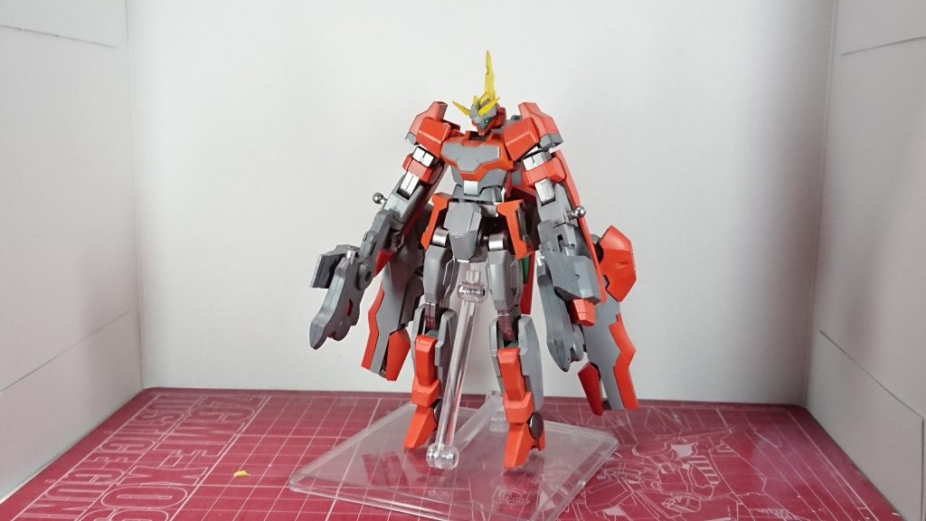 スミ入れをする前思ったよりもオレンジ色がいいかんじになってくれて個人的に満足ここまでご覧いただきありがとうございました!