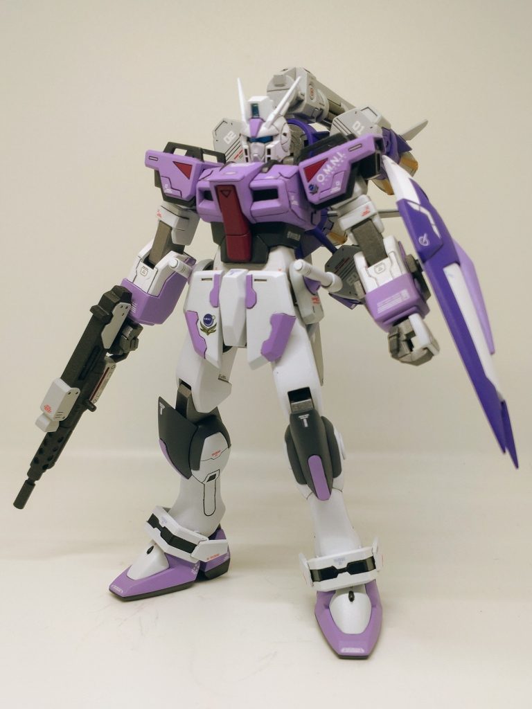 前面今風のプロポーションになるように、首を1mm、腰を2mm、足を2mm延長してます。