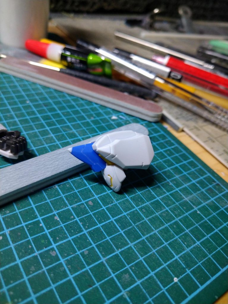 地味にシャープ加工とかもしてます、そういうのはいっぱいやってます。裏打ちとか肉抜き穴とかもちょいちょいやってます。見えないけど…