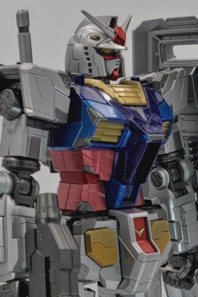 白い部分(シルバー)は プリビアスシルバー 、スーパーアイアン2、スーパージュラルミン の3種を選択。