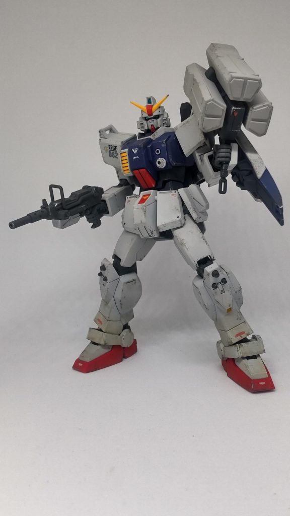 前半のカレン機。ちゃんと陸ガンヘッドもありますよ。