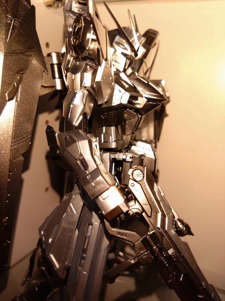 成型色の部分を塗装したシルバーコーティングフリーダム–5枚目/制作者：Neo