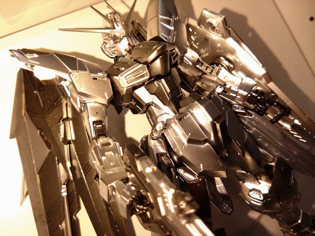 成型色の部分を塗装したシルバーコーティングフリーダム–2枚目/制作者：Neo