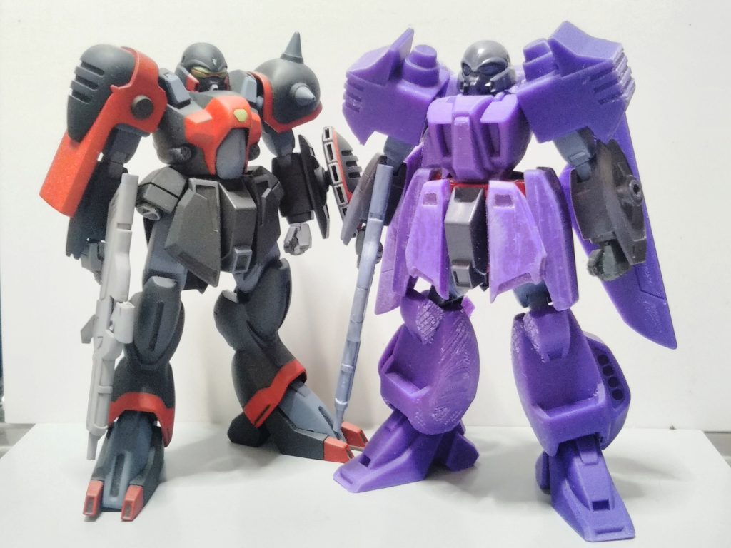 FlashForger社のAdventurer3でABS素材を3Dプリントしたパーツで組付け確認。この後パーツ全体を磨き込んで塗装工程へ進みます。