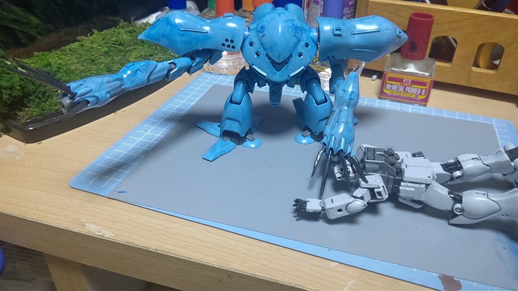 爪加工する前の構図練り