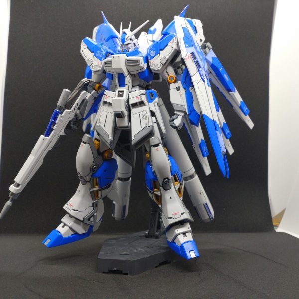 RG Hi-νガンダム(部分塗装、つや消し)｜のやさんのガンプラ作品｜GUNSTA（ガンスタ）