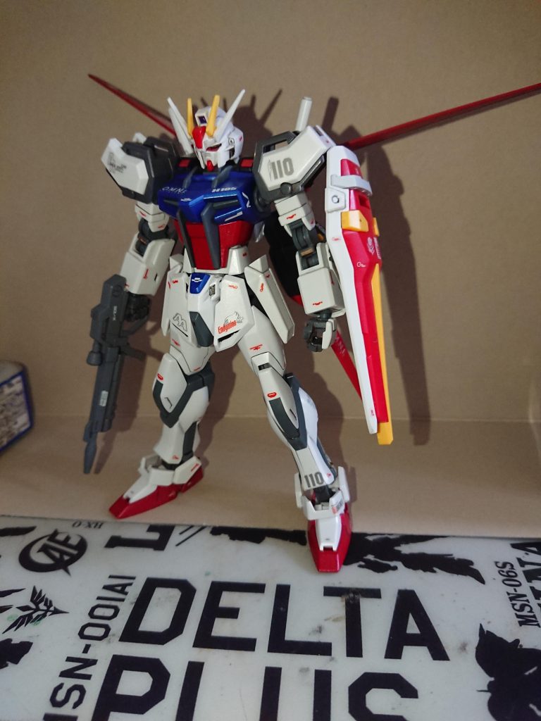 エールストライク。この形態が一番使い易いのでしょうね🎵