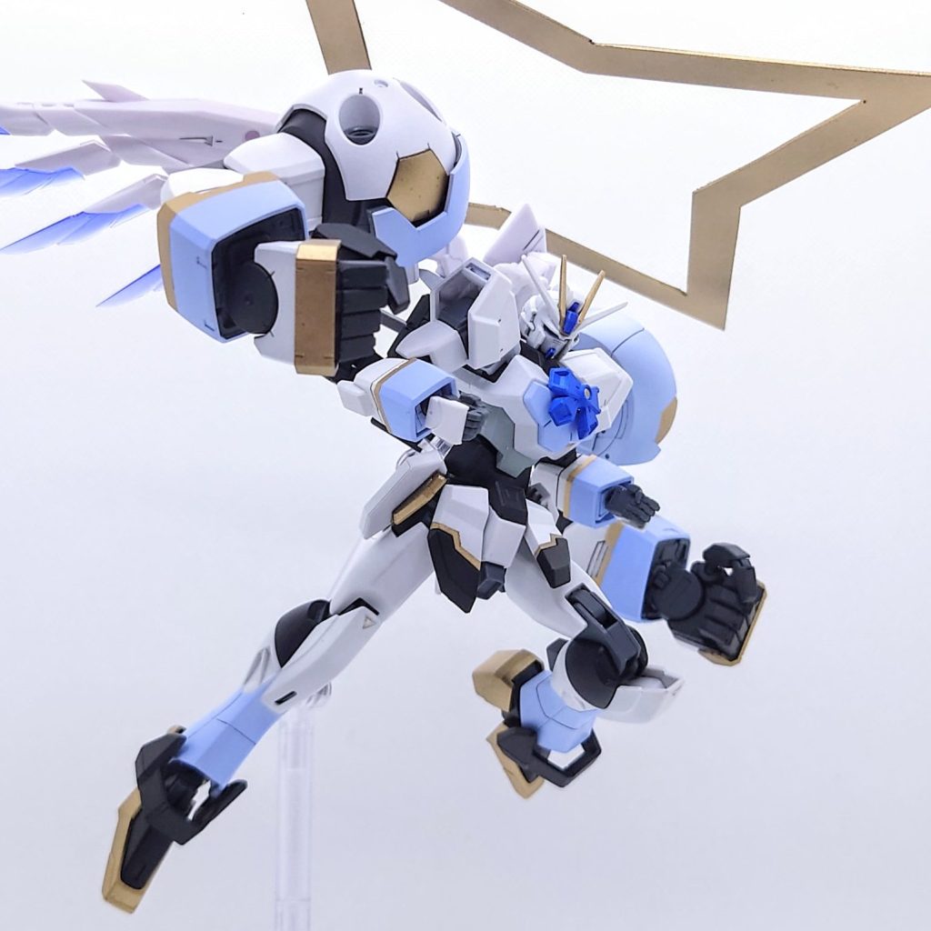 天音かなた専用機【アンジェリアガンダム】｜LENさんのガンプラ作品