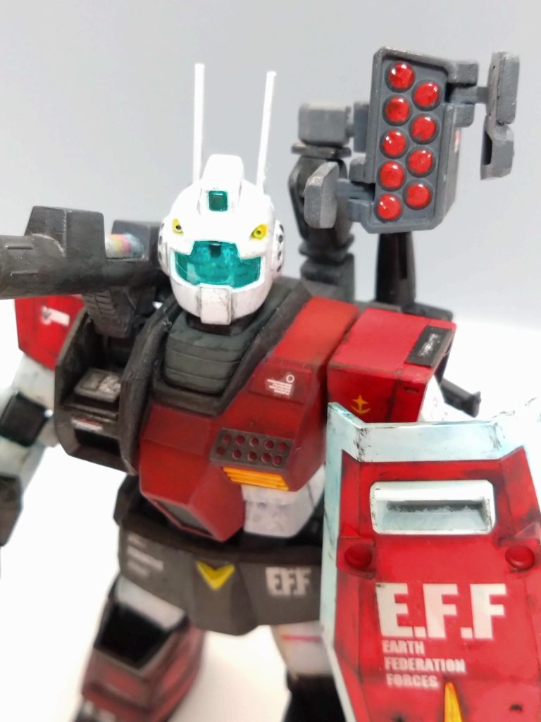 いつかやってみたかったジム・キャノンの製作。なんとかできました。知識が無い為、皆さんの作品参考にしました。