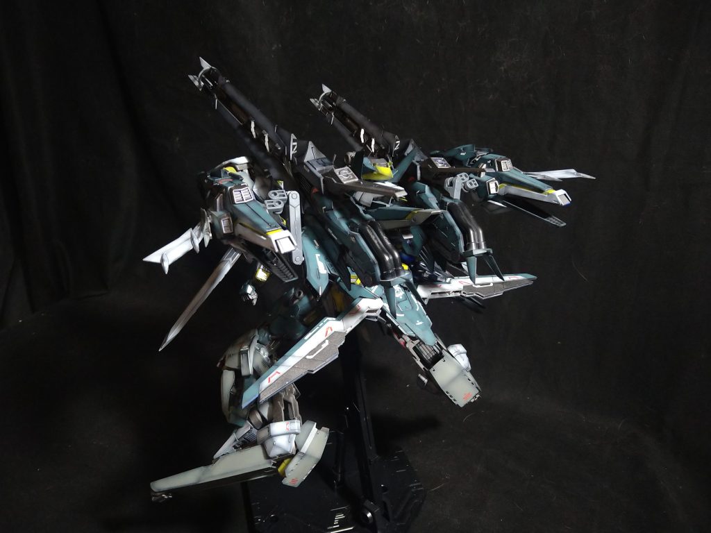 フルブースト時の背面