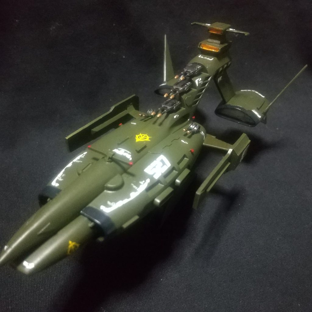 旧キット ムサイ 改–2枚目/制作者：himanadebu