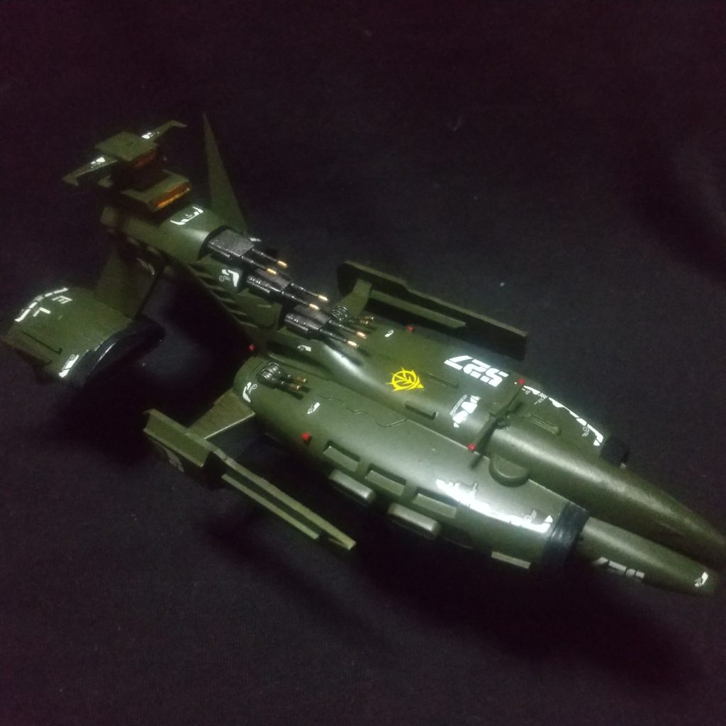 旧キット ムサイ 改–3枚目/制作者：himanadebu