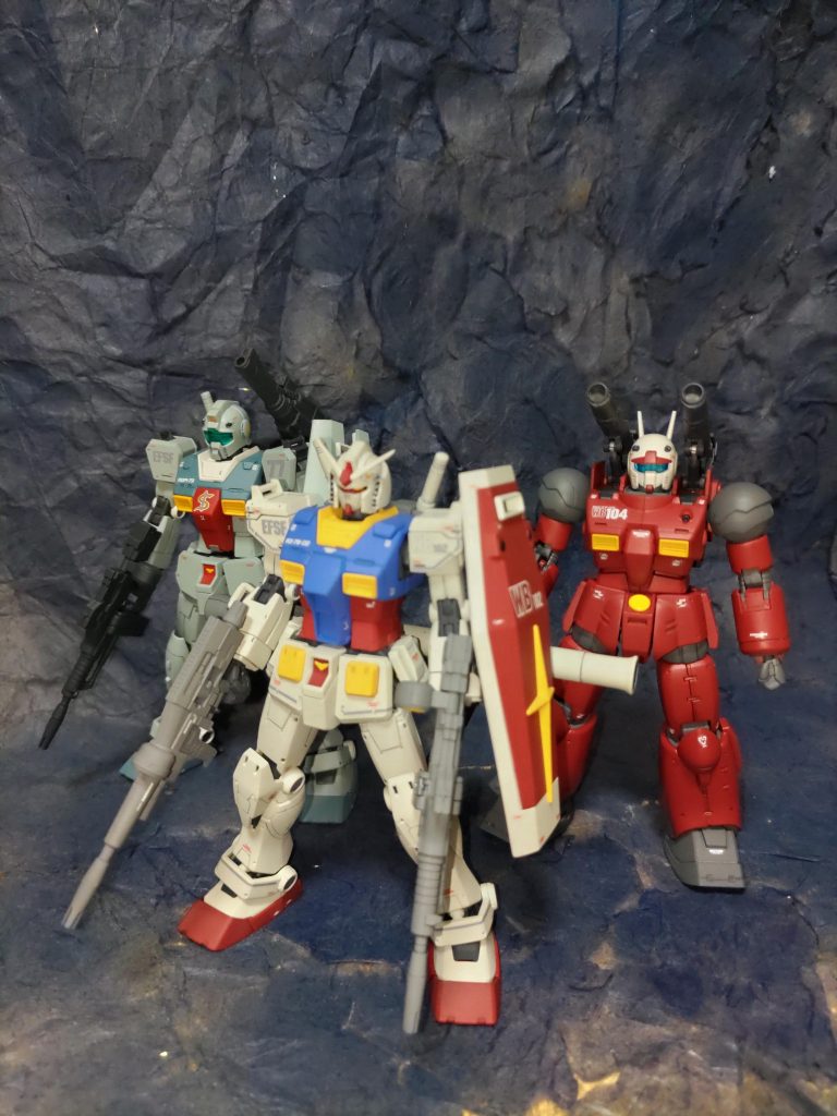 スリーショット