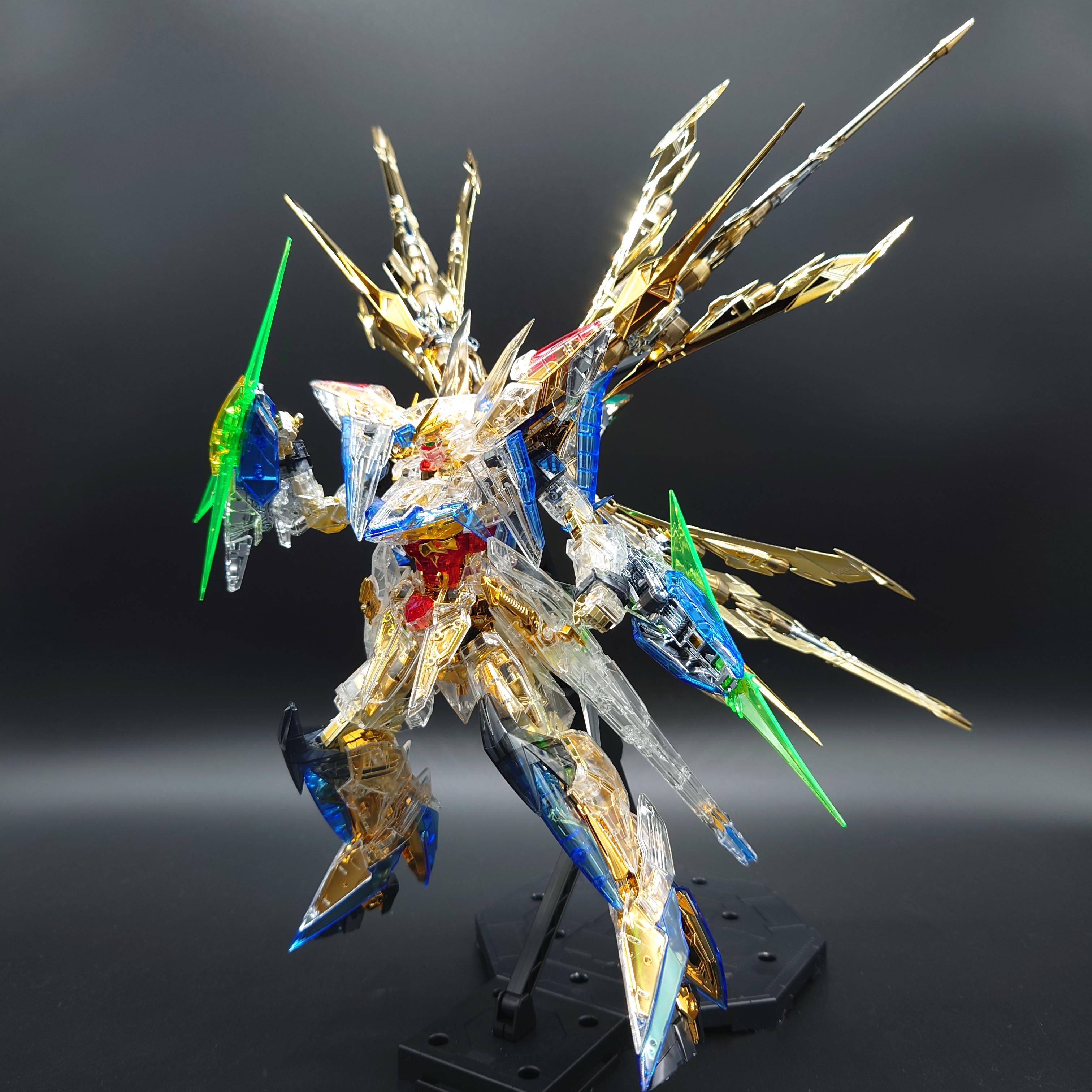 メッキ仕様】MG エクリプスガンダム メカニカルクリア ゴールド