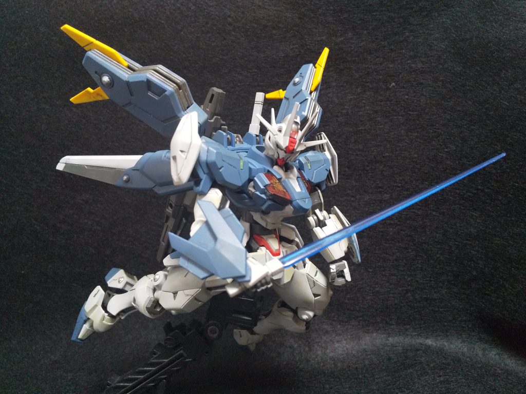 ポリキャップ無しでも脅威の可動域。でももうすぐ手首の力がなくなりそう…。なんかいい方法ないですかねぇ…。