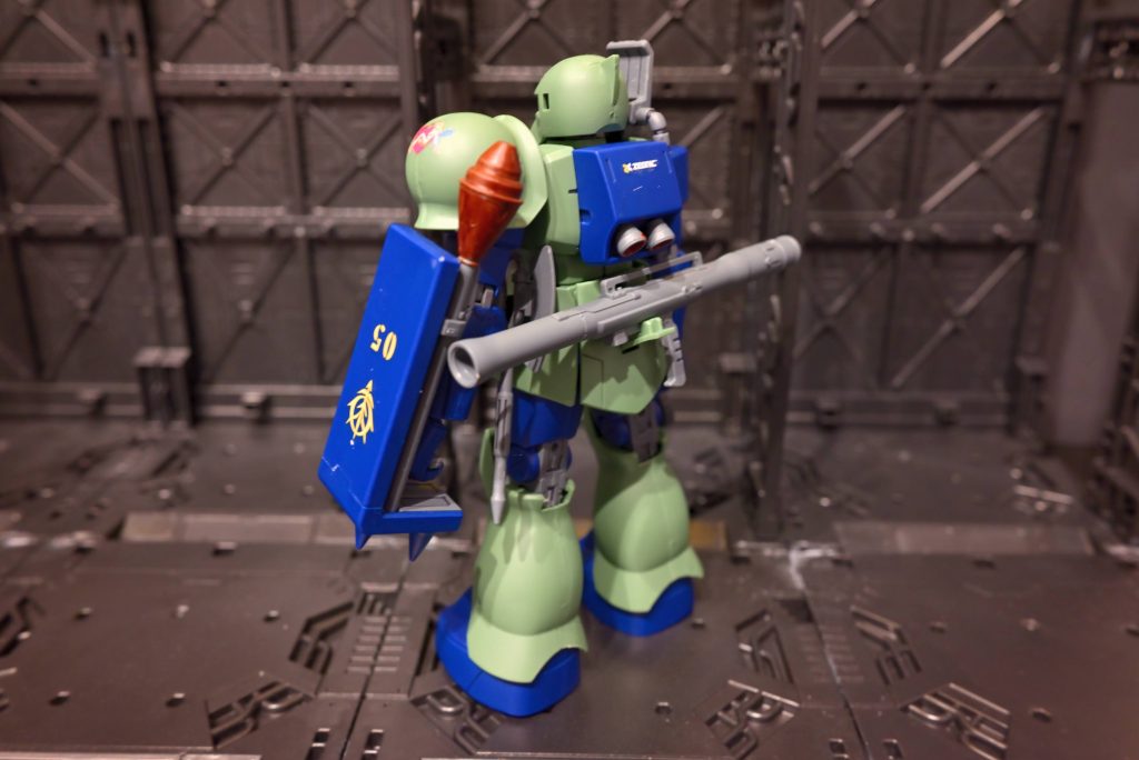 ザクⅠ、青い機体です。通してください。–4枚目/制作者：koshi