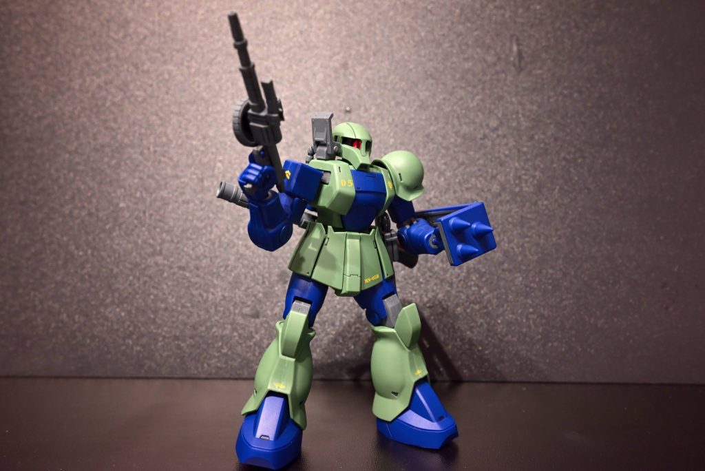 ザクⅠ、青い機体です。通してください。–5枚目/制作者：koshi