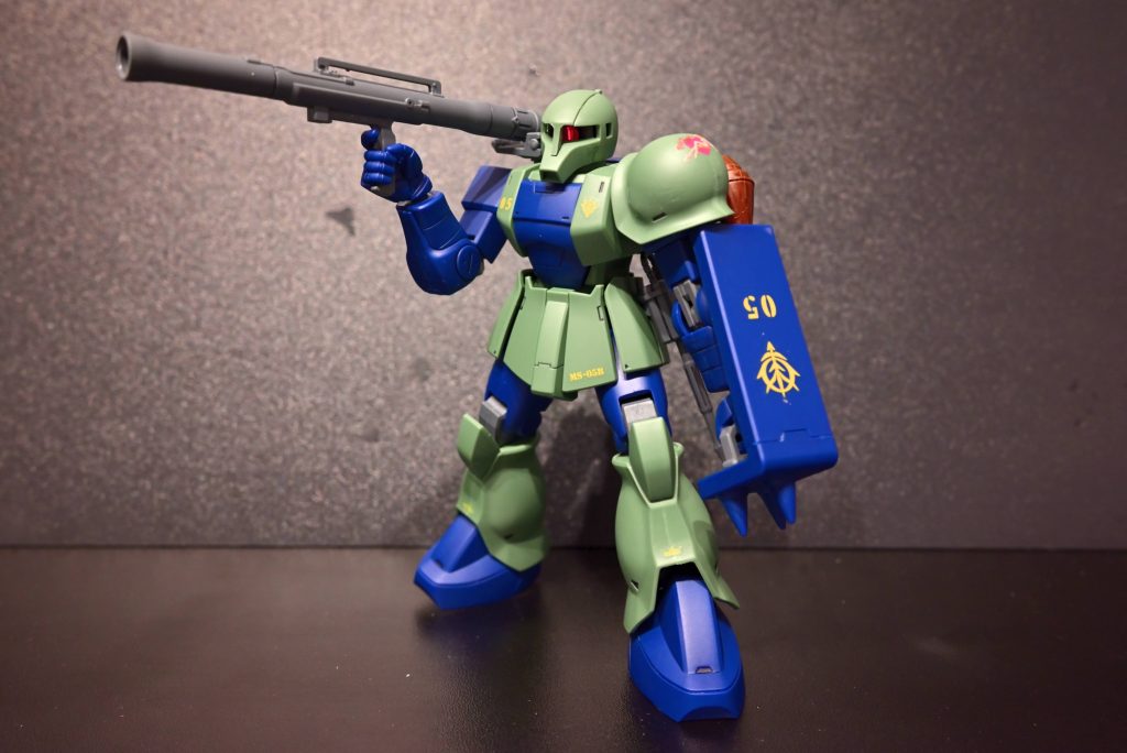 ザクⅠ、青い機体です。通してください。–7枚目/制作者：koshi