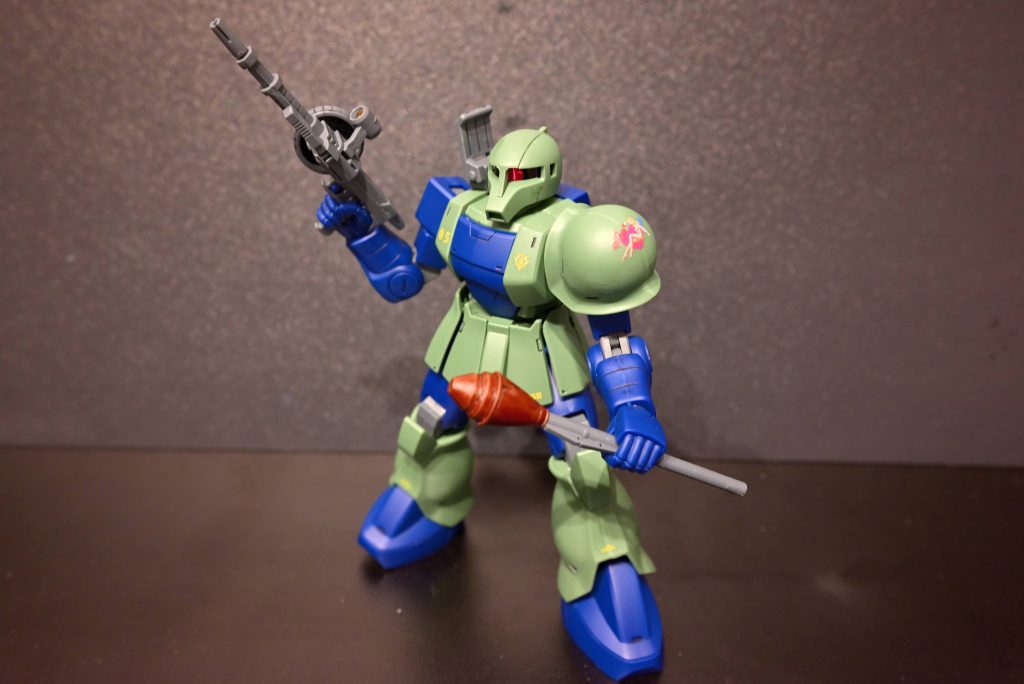 ザクⅠ、青い機体です。通してください。–6枚目/制作者：koshi