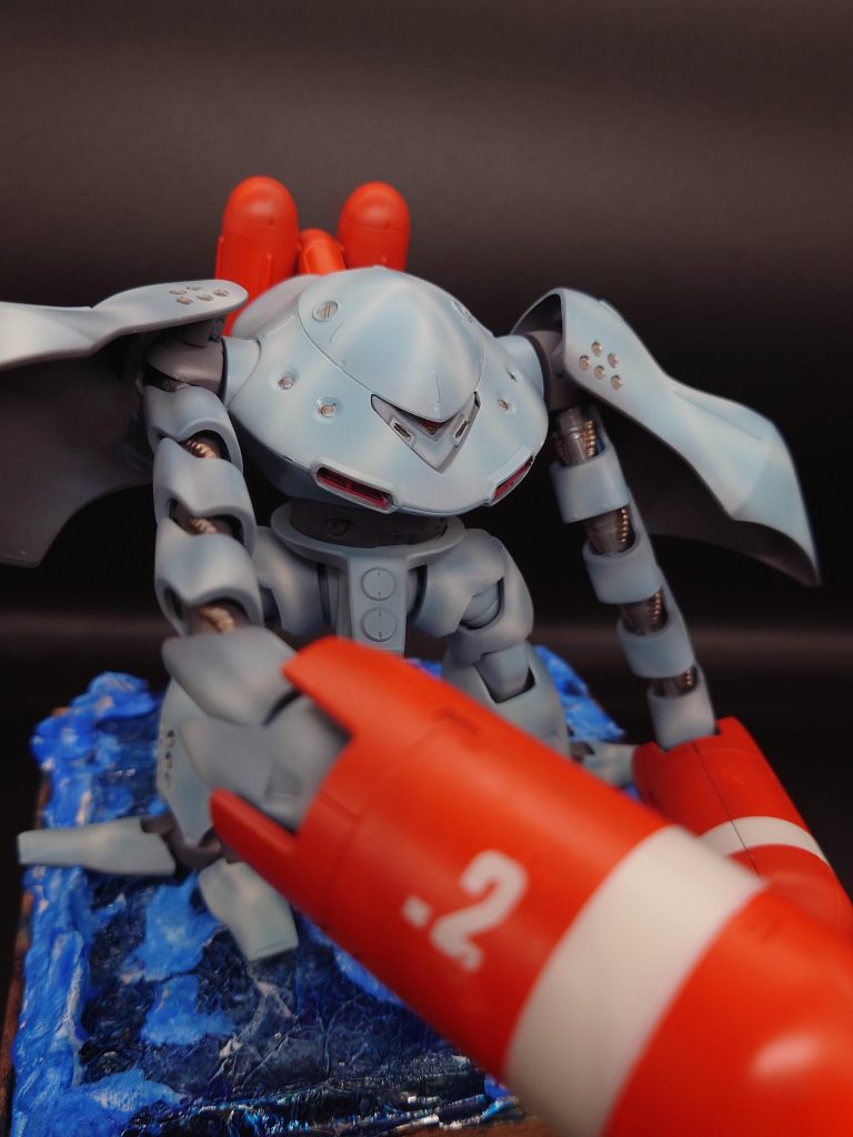 【５月９日ゴッグの日】65作目　1/144 HG MSM-03C ハイゴッグ 水中迷彩–3枚目/制作者：@kjyun_choroq