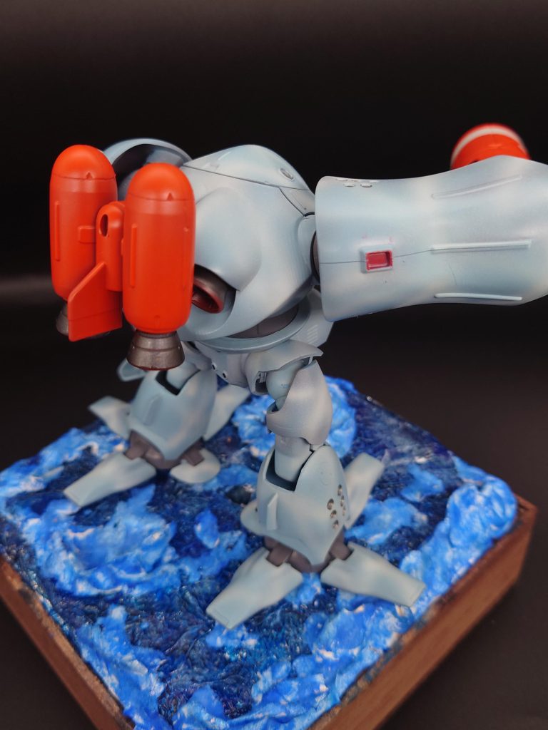 【５月９日ゴッグの日】65作目　1/144 HG MSM-03C ハイゴッグ 水中迷彩–4枚目/制作者：@kjyun_choroq