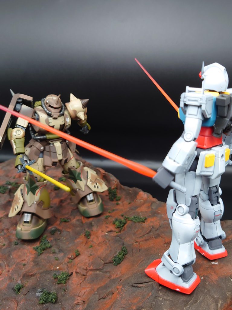 劇場版ククルス・ドアンの島の印象的なシーンをジオラマで再現!