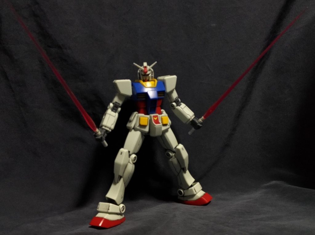 ビームサーベル二刀流。