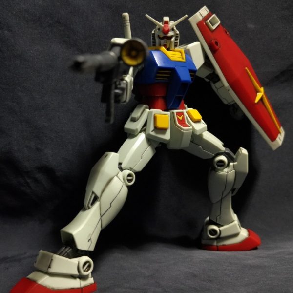 HGUC-RX78-2ガンダム。