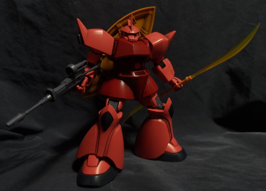 古いキットですが、マッシブですよね♪