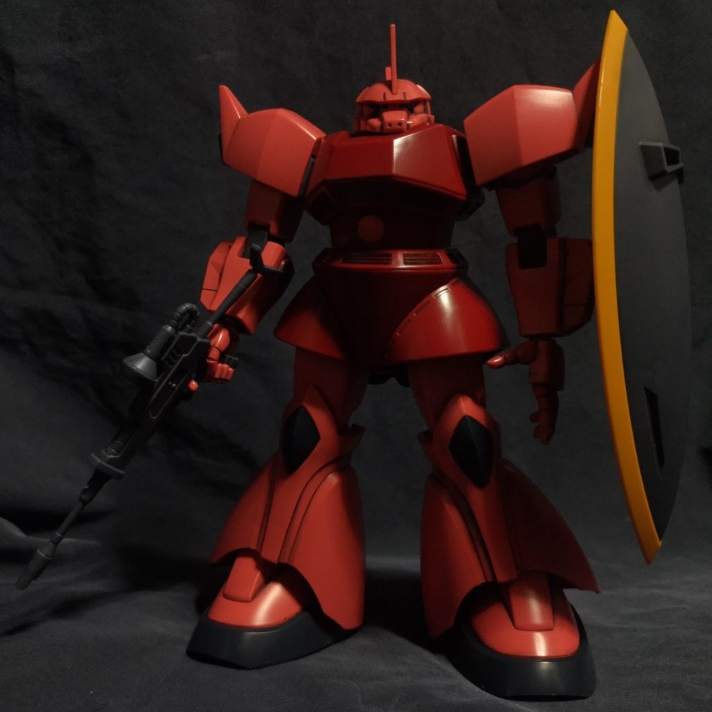 シールドを持たせて。