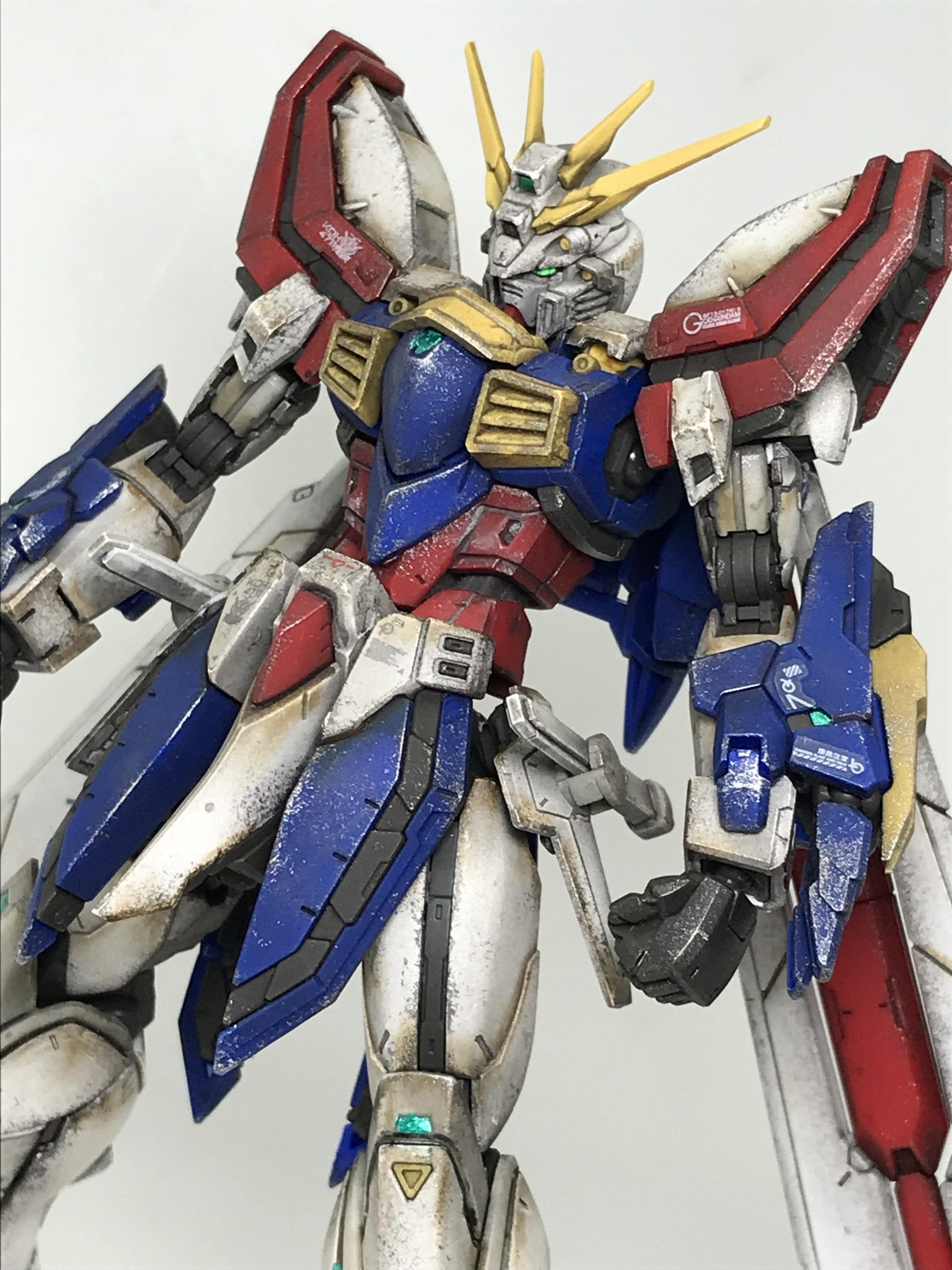 RG ゴッドガンダム VS デビルガンダム 東方は赤く燃えている お手軽