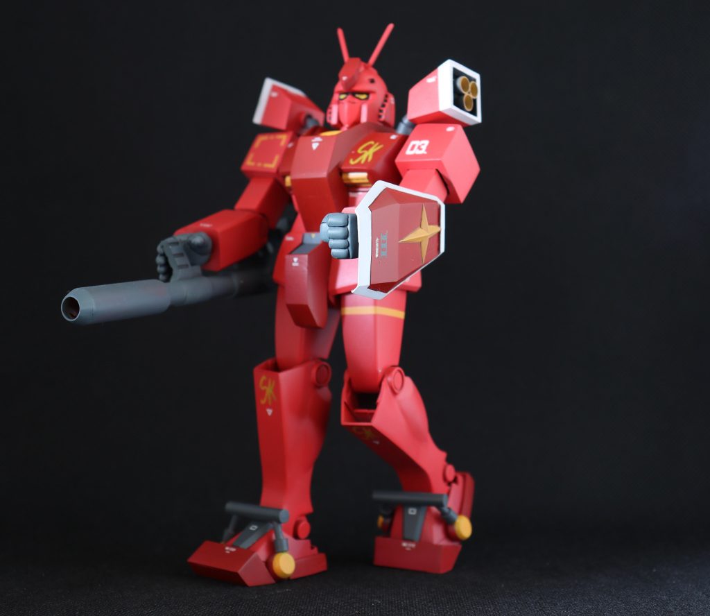 旧キット独特のポージング