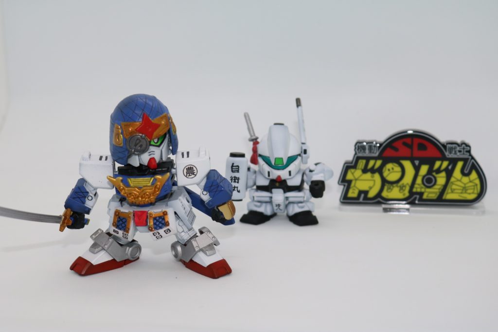 以前作った隠密と。