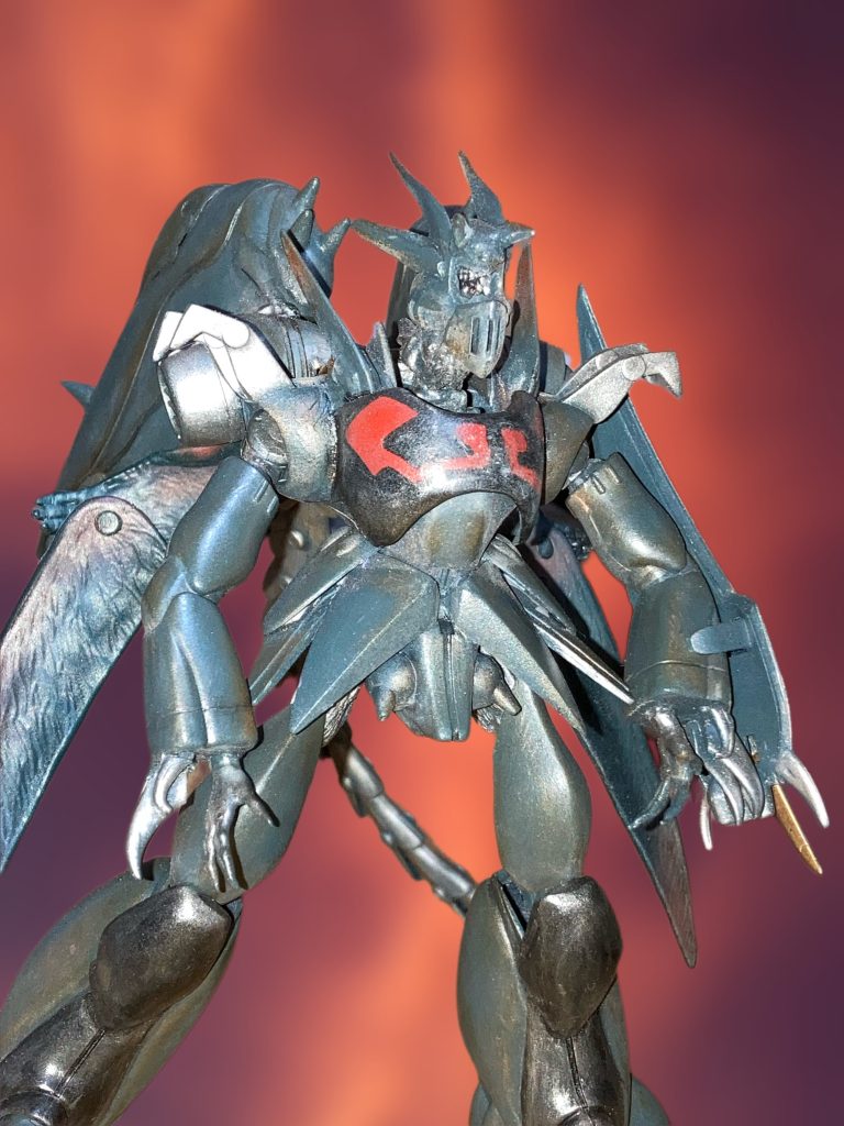 ぐわぁーっと初号機暴走w腕の関節延長がルプスレクス的な効果が出てるような...