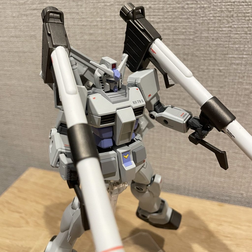 ガンプラ3体セット ERガンブラスターMGジム寒冷地仕様 HGバーザムAOZ 