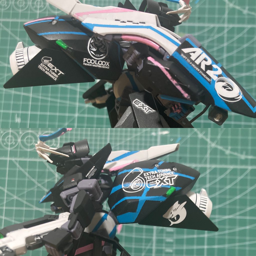 各所に貼ったロゴが良い感じです。