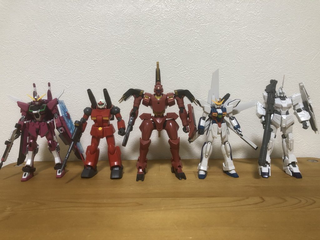 ガンプラ21～25体目–2枚目/制作者：平良野アロウ