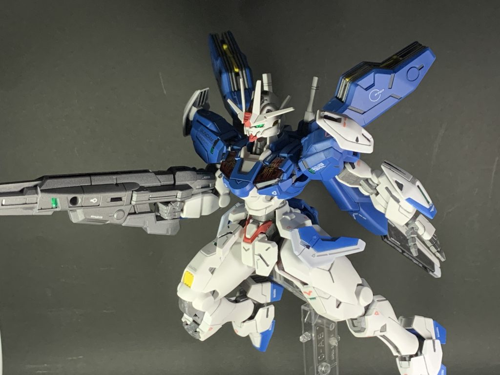 飛翔ポーズで〆