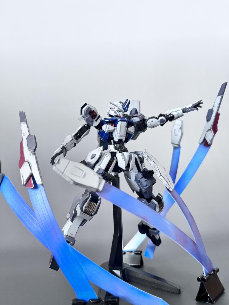 簡単ガンビットエフェクト！！プラ板で20分程で作成。