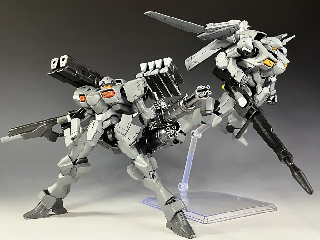 以前作った空戦仕様とのツーショット。