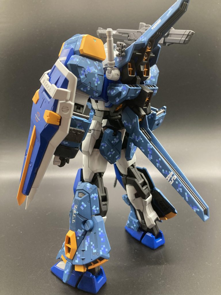 MG デュエルガンダムアサルトシュラウド ピクセル迷彩–5枚目/制作者：Yao