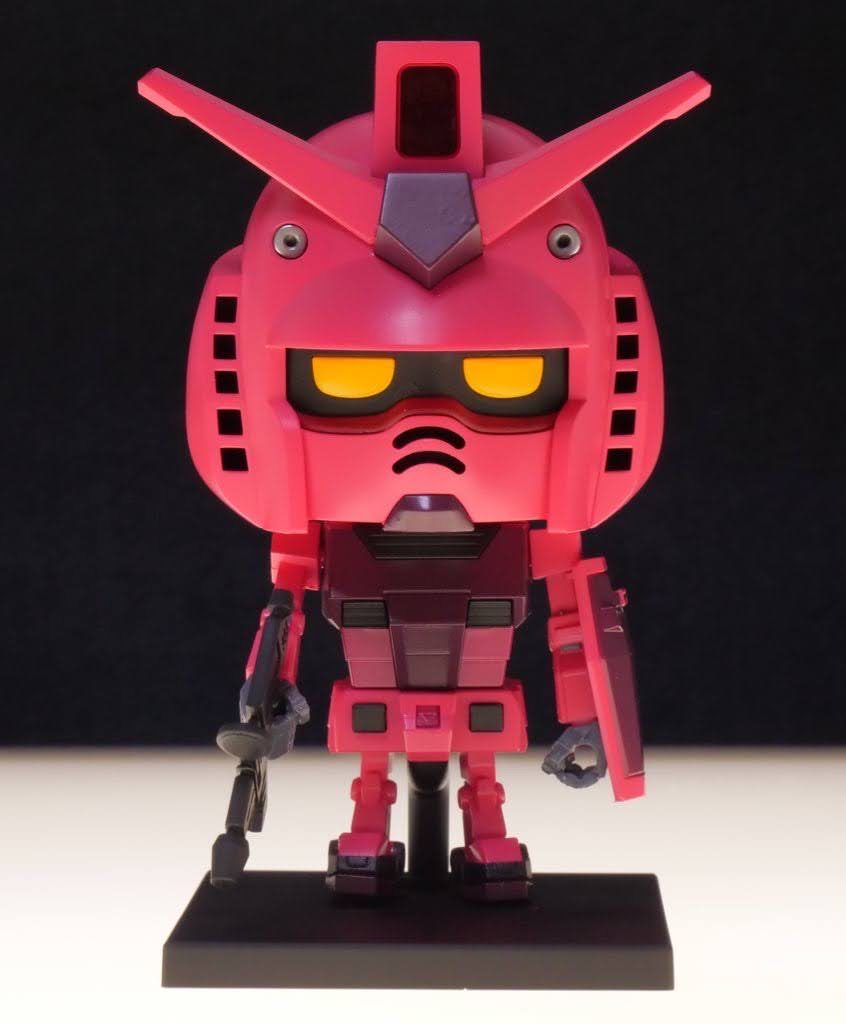 【けん　制作依頼品】ガンプラくん【キャスバルVer.】 ガンプラくんキャスバル専用カラー｜のんさんのガンプラ作品