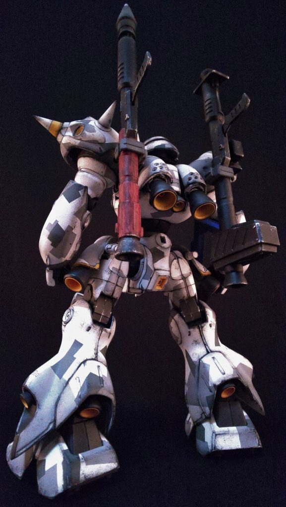 ジャイアントバズを改造してRPG風のロケットランチャーにしました。一撃必殺!