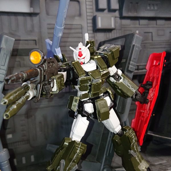 高機動型ガンダムの中身　RX78F00ベースのFA制作中高機動型の装備は別のガンダムに装備する予定(`･ω･´)