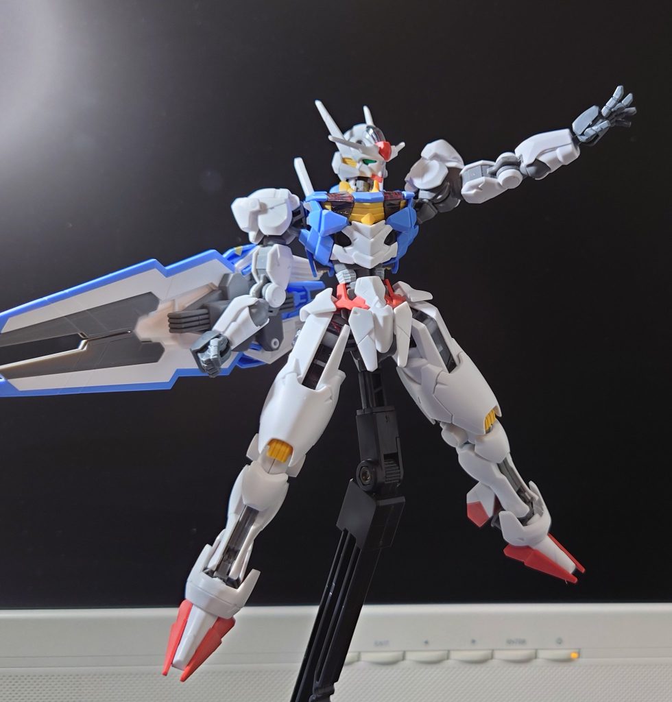 整面·表面処理まで終わったところ。雑に腹部延長中。