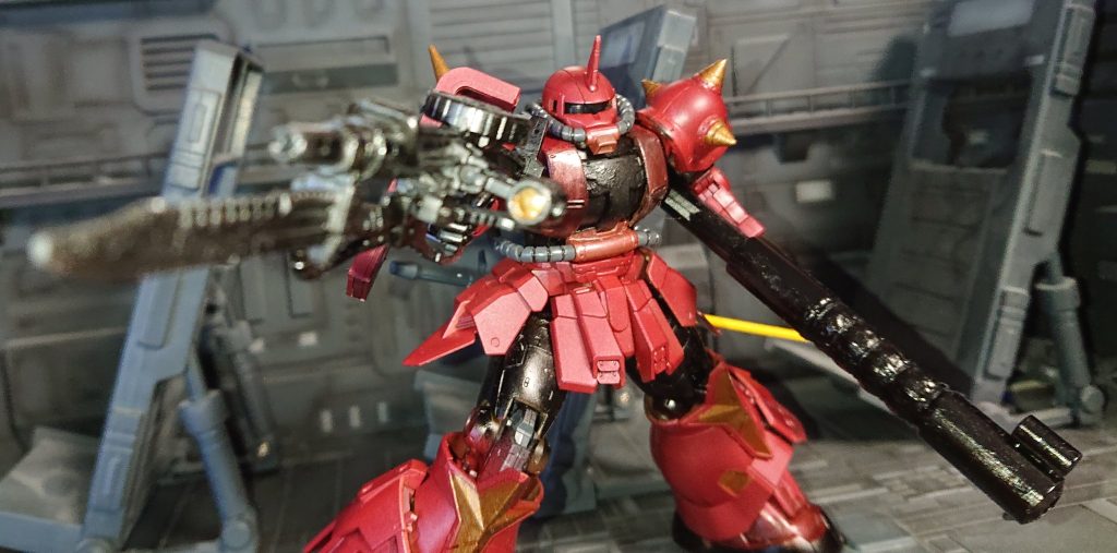 銃剣マシンガン見たときにこの色に塗ろうと思いました