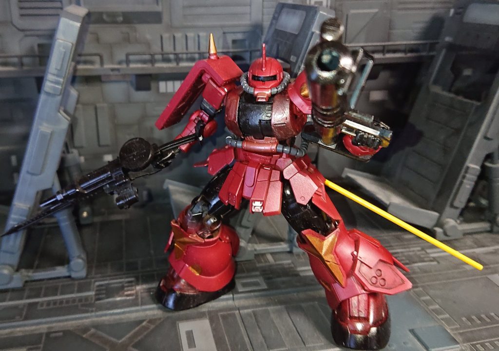 ジョニーライデン用高機動型ザク(地上用)–3枚目/制作者：アレス